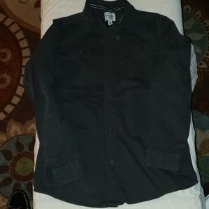 BOYS  Black Button down Shirt